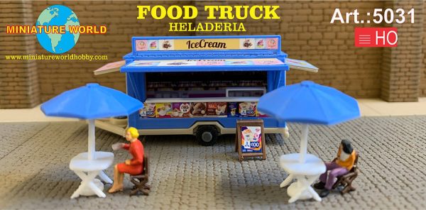 Food Truck - Escala HO - Art.5031 MiniatureWorld