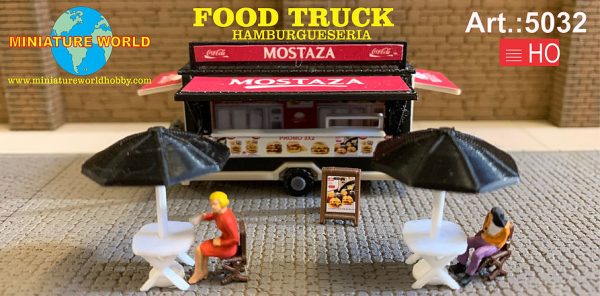 Food Truck - Escala HO - Art.5032 - MiniatureWorld