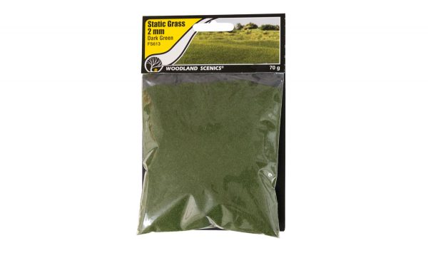 Pasto Estático Verde Oscuro 2mm