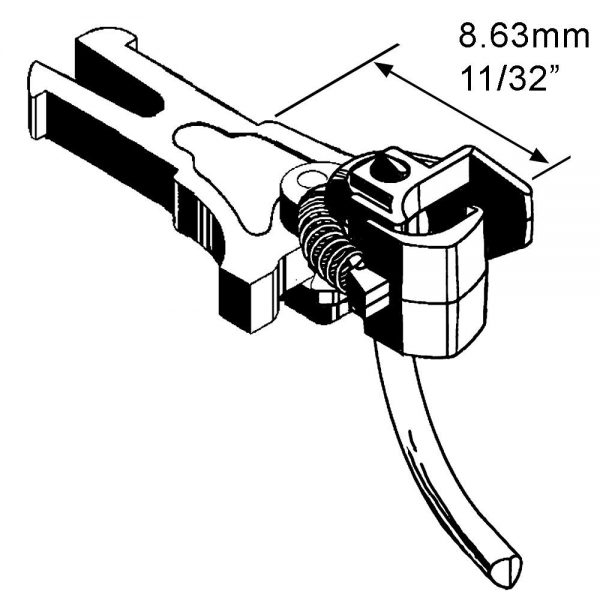 Kadee Nro 18 - Gancho Mandibula para NEM 362 - Imagen 2