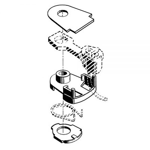 Kadee Nro 233 - Caja para instalar ganchos - Imagen 2