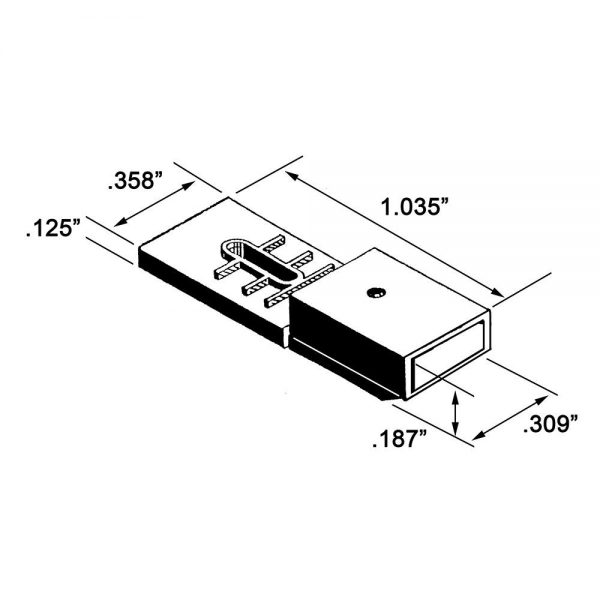 Kadee Nro 505 - Conversion a gancho mandibula - Imagen 3