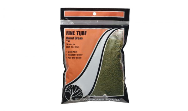 Turf fino pasto quemado - Wooldland Scenics T44