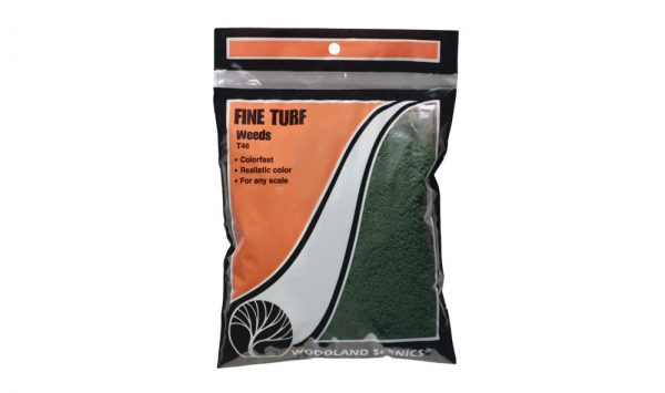 Turf fino verde oscuro - Wooldland Scenics T46