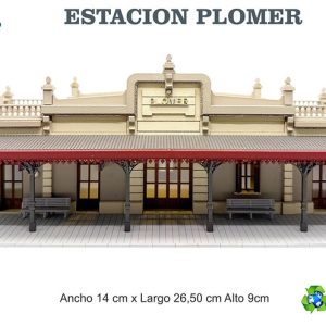 Estación "Plomer" - Escala H0 - Art.2870 MiniatureWorld